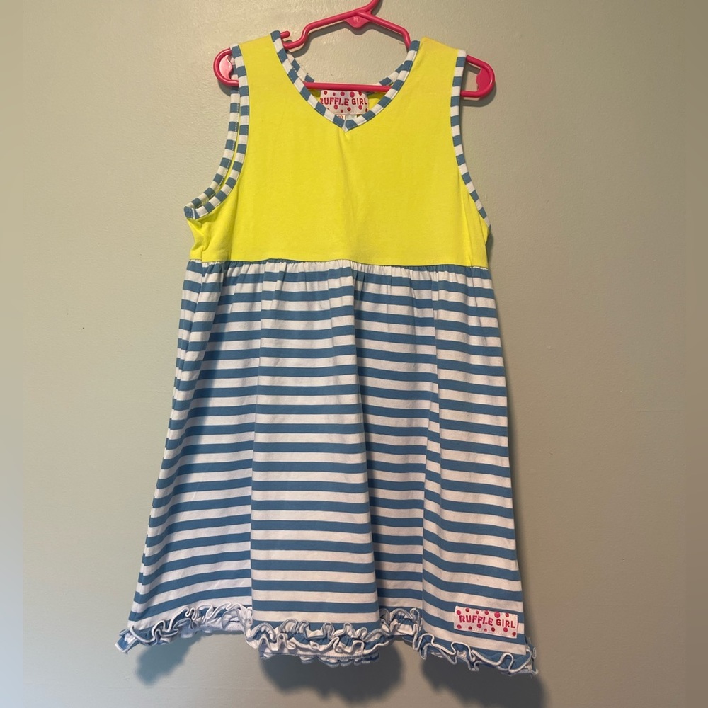 NWOT Ruffle Girl Boutique Dress